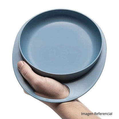Nuvita Alimentación Set bolw y plato para bebé Easy Eating Sage green - Nuvita NU-PPPL0143