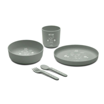 Nuvita Alimentación Set de papillas de bioplástico Sage green - Nuvita NU-PPPL0212
