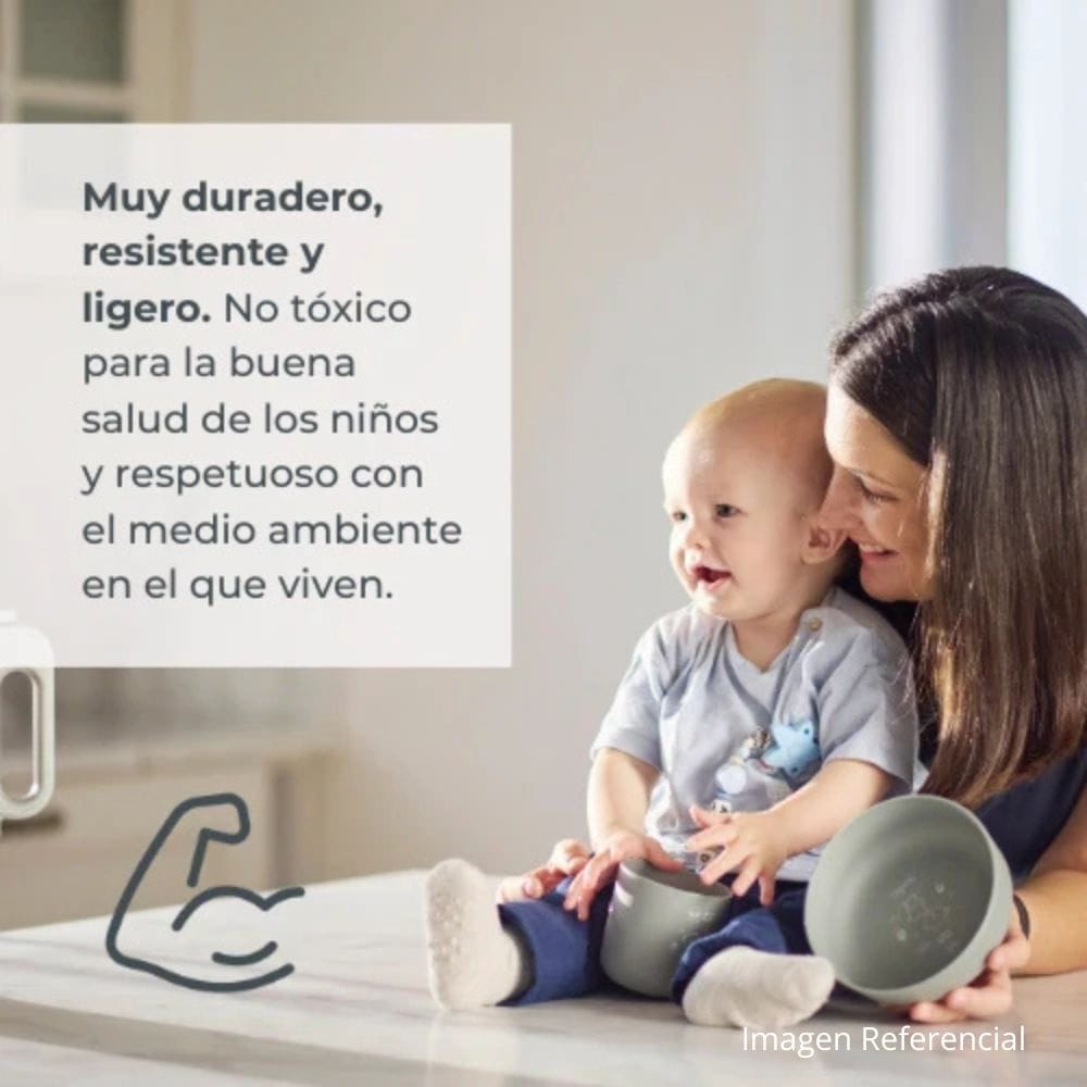 Nuvita Alimentación Set de papillas de bioplástico Sage green - Nuvita NU-PPPL0212