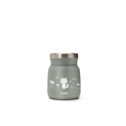 Nuvita Alimentación Termo para comida acero inoxidable Sage green 300 ml - Nuvita NU-PPCP0062