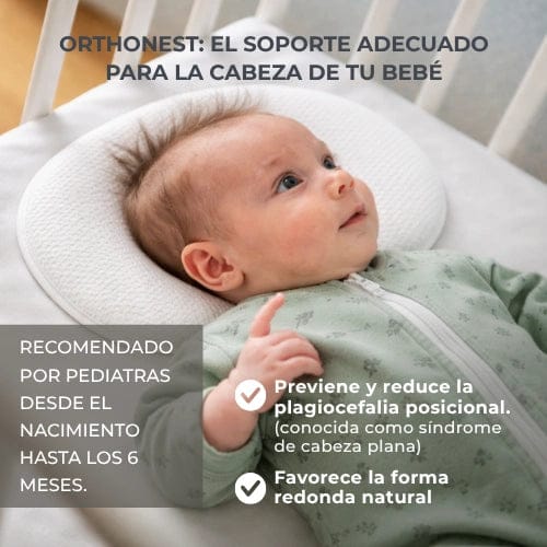 Nuvita Cuidado Personal Almohada Antiplagiocefalia Orthonest - Nuvita NU-BDTD0006