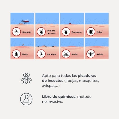 Nuvita Cuidado Personal Aparato contra picaduras de insectos Bye Bite - Nuvita NU-IBBH0001