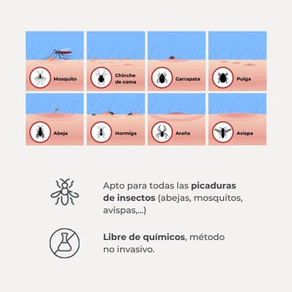 Nuvita Cuidado Personal Aparato contra picaduras de insectos Bye Bite - Nuvita NU-IBBH0001