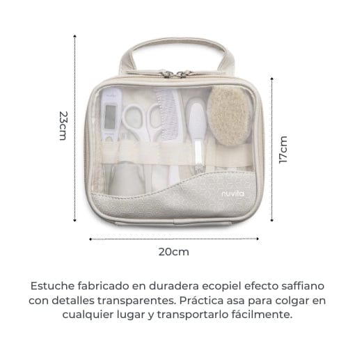 Nuvita Cuidado Personal Set de cuidado del bebé con termómetro digital gris - Nuvita NU-IBKT0041