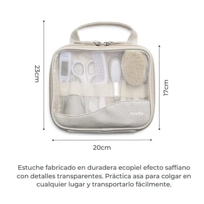 Nuvita Cuidado Personal Set de cuidado del bebé con termómetro digital gris - Nuvita NU-IBKT0041