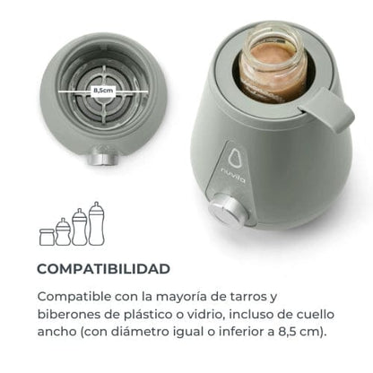 Nuvita Lactancia Materna Calienta mamaderas para el hogar y el auto - Nuvita NU-ALSC0028
