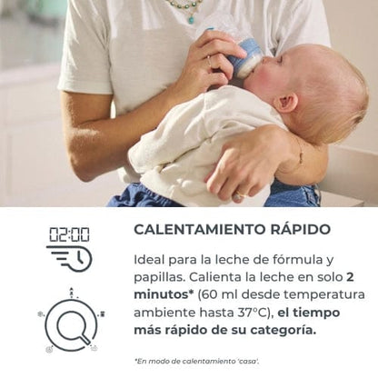 Nuvita Lactancia Materna Calienta mamaderas para el hogar y el auto - Nuvita NU-ALSC0028