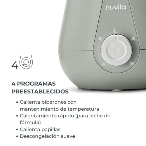 Nuvita Lactancia Materna Calienta mamaderas para el hogar y el auto - Nuvita NU-ALSC0028