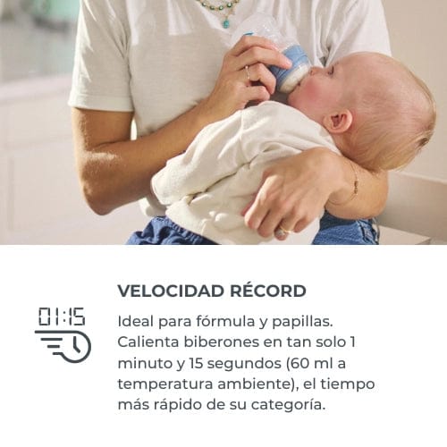 Nuvita Lactancia Materna Calienta mamaderas y esterilizador ultrarrápido - Nuvita NU-ALSC0029