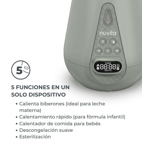 Nuvita Lactancia Materna Calienta mamaderas y esterilizador ultrarrápido - Nuvita NU-ALSC0029