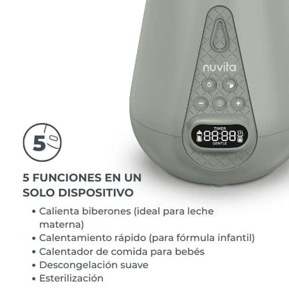 Nuvita Lactancia Materna Calienta mamaderas y esterilizador ultrarrápido - Nuvita NU-ALSC0029
