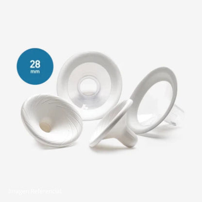 Nuvita Lactancia Materna Embudos intercambiables para extractor de leche Smart X 28 mm - Nuvita NU-ALTL0055