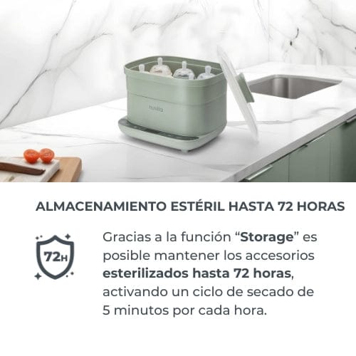 Nuvita Lactancia Materna Esterilizador con secado 2 en 1 SteriDry - Nuvita NU-ALST1088