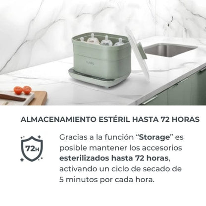 Nuvita Lactancia Materna Esterilizador con secado 2 en 1 SteriDry - Nuvita NU-ALST1088