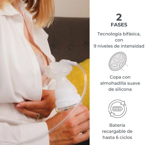 Nuvita Lactancia Materna Extractor de leche eléctrico individual Materno Go - Nuvita NU-ALTL0067