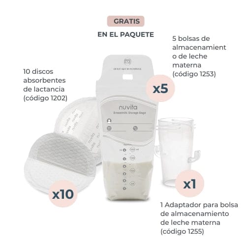 Nuvita Lactancia Materna Extractor de leche eléctrico Materno Smart - Nuvita NU-ALTL0064