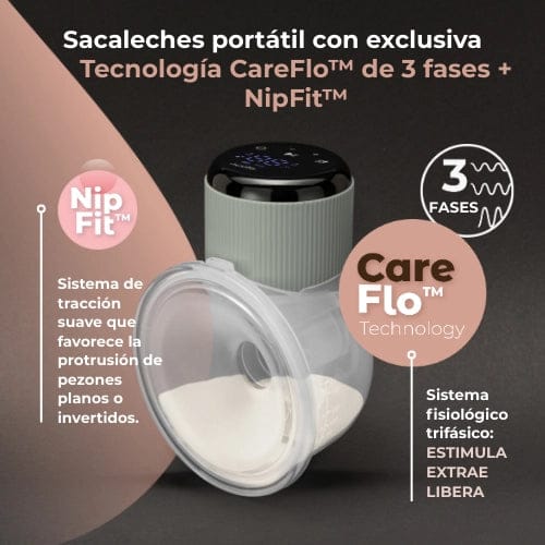 Nuvita Lactancia Materna Extractor de leche eléctrico portátil individual Materno Comfort - Nuvita NU-ALTL0081