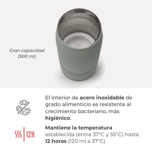 Nuvita Lactancia Materna Hervidor y calentador de leche portátil Hot'n'Go - Nuvita NU-ALSC0035
