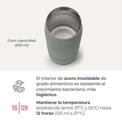 Nuvita Lactancia Materna Hervidor y calentador de leche portátil Hot'n'Go - Nuvita NU-ALSC0035