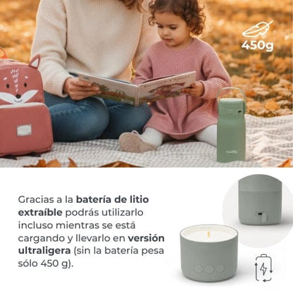 Nuvita Lactancia Materna Hervidor y calentador de leche portátil Hot'n'Go - Nuvita NU-ALSC0035