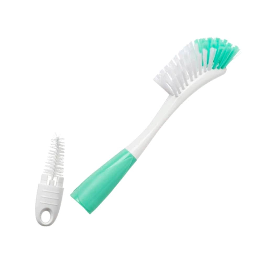 Nuvita Mamadera Cepillo para mamaderas y mini cepillo para tetinas verde - Nuvita NU-PPPL0203