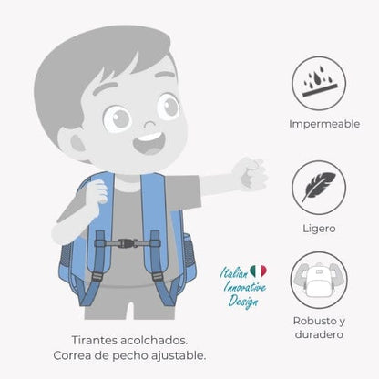 Nuvita Mochila Mochila infantil KiddieKit Ciervo Amarillo - Nuvita NU-PGBG0321