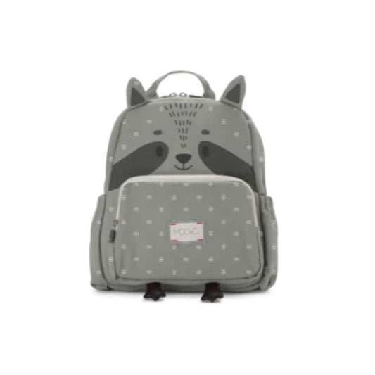 Nuvita Mochila Mochila infantil KiddieKit Mapache gris 3 a 6 años - Nuvita NU-PGBG0324