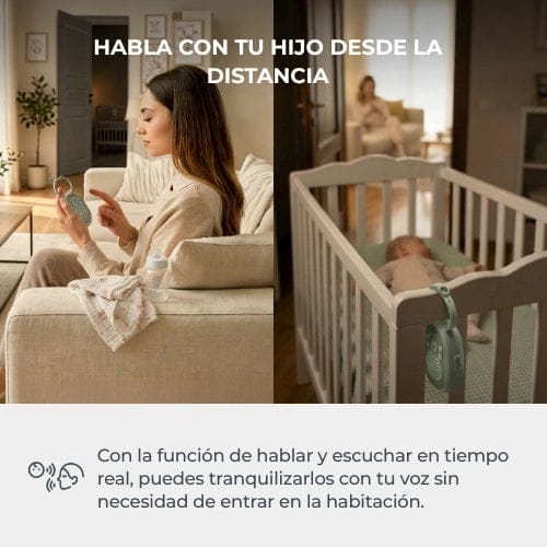 Nuvita Monitor / Cámara para bebé Baby monitor de audio Audiovoice 3020 - Nuvita NU-SCBM0028