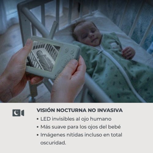 Nuvita Monitor / Cámara para bebé Baby Monitor Videovoice 3.2 3035 - Nuvita NU-SCBM0029