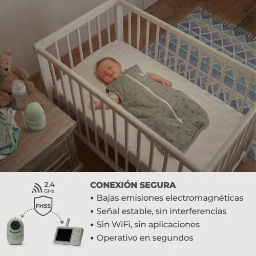 Nuvita Monitor / Cámara para bebé Baby Monitor Videovoice 3.2 3035 - Nuvita NU-SCBM0029
