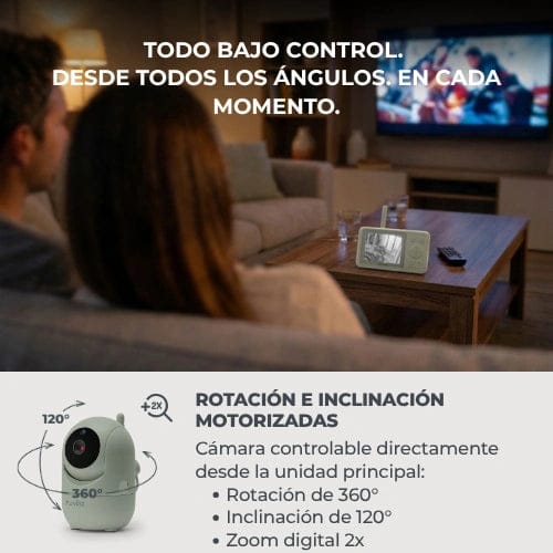 Nuvita Monitor / Cámara para bebé Baby Monitor Videovoice 3.2 3035 - Nuvita NU-SCBM0029