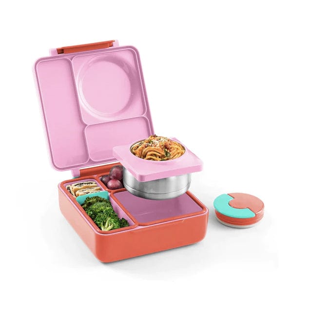 Omie Alimentación Lonchera para almuerzo con termo Isotérmica Pink Berry - Omiebox V2-66FC04