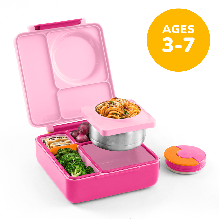 Omie Alimentación Lonchera para almuerzo con termo Isotérmica Pixie Pink - Omiebox 66FC14