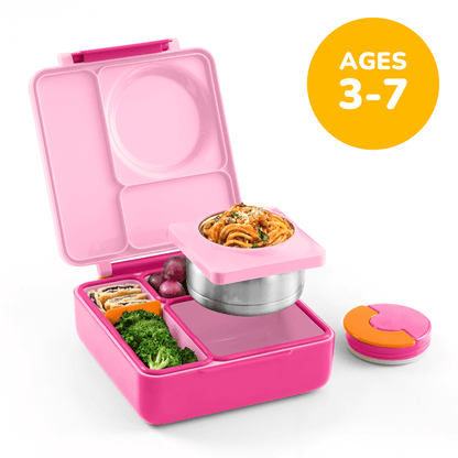 Omie Alimentación Lonchera para almuerzo con termo Isotérmica Pixie Pink - Omiebox 66FC14
