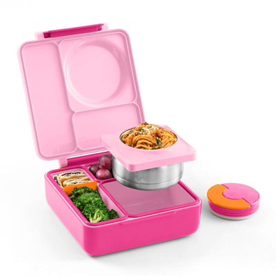 Lonchera para almuerzo con termo Isotérmica Pixie Pink - Omiebox