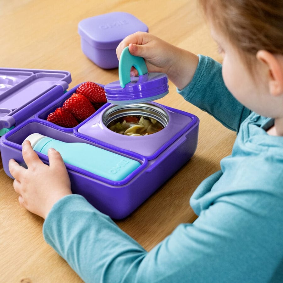 Omie Alimentación Lonchera para almuerzo Isotérmica Purple Plum - Omiebox V2-66FC08