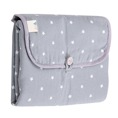 Owi mudadores Mudador Portatil estrellitas fondo gris - Owi MUDADOROWIGRIS