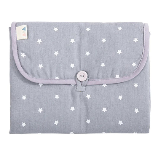 Owi mudadores Mudador Portatil estrellitas fondo gris - Owi MUDADOROWIGRIS