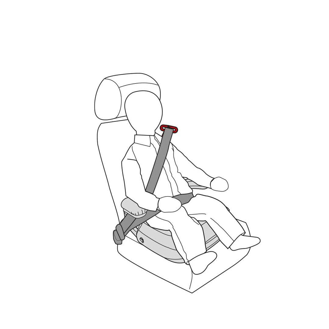 Peg Perego Alzador Silla Alzador Viaggio G 2 3 Shuttle i-Size R129 Black - Peg Perego ShuttleR129_CB