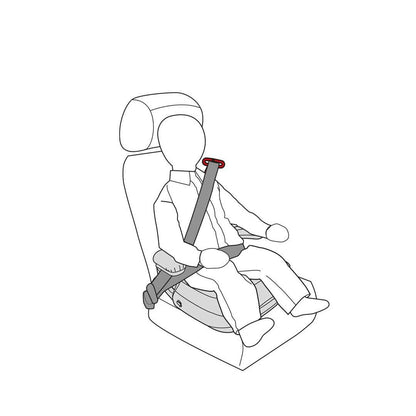 Peg Perego Alzador Silla Alzador Viaggio G 2 3 Shuttle i-Size R129 Black - Peg Perego ShuttleR129_CB