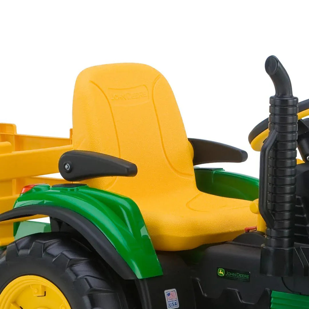 Peg Perego Juguetes de actividades para bebés Tractor eléctrico John Deere- Peg Pérego JD_Force_Trailer