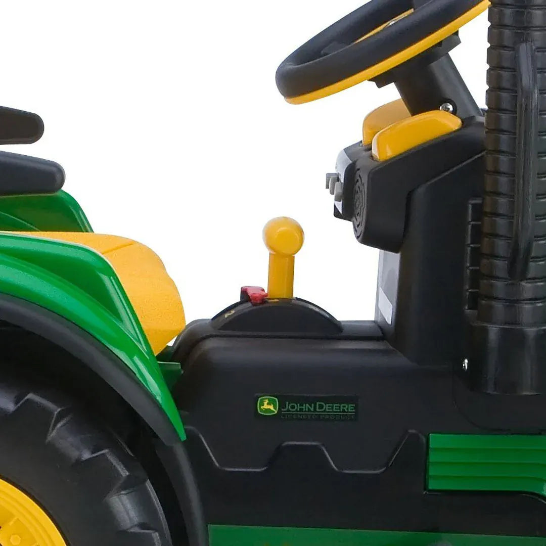 Peg Perego Juguetes de actividades para bebés Tractor eléctrico John Deere- Peg Pérego JD_Force_Trailer