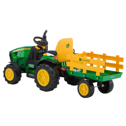 Peg Perego Juguetes de actividades para bebés Tractor eléctrico John Deere- Peg Pérego JD_Force_Trailer