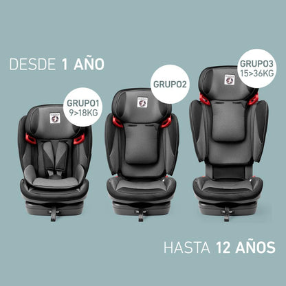 PEG PEREGO Silla de auto convertible Silla de auto combinada Via 123 Crystal black - Peg Pérego PP_Via123_CB