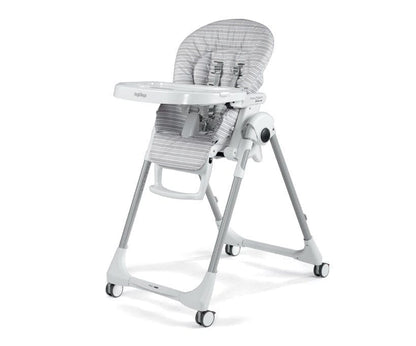Peg Perego Sillas de comer Silla de comer Prima Pappa Follow Me Linear Grey - Peg Perego PPFollow_LinearGrey