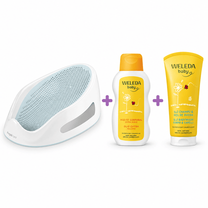 Pichintun Artículos para el baño Pack Hora del Baño Bebé | Angelcare + Weleda I000549-007527SI-005358SI