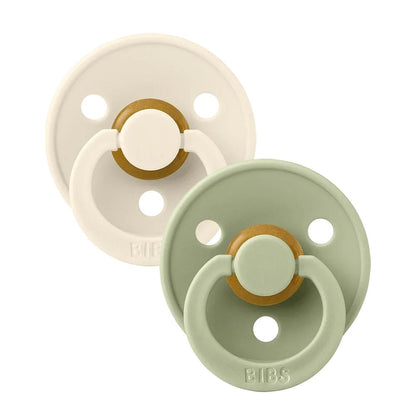 Pichintun Chupete Chupete Simétrico Colour x2 Talla 2 Ivory Sage - Bibs 2121423
