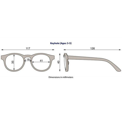 Pichintun Lentes de Sol Navigator Menta 3 a 5 Años 0-key-004-M