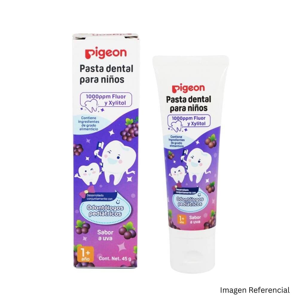 Pigeon Cuidado Personal Pasta Dental Para Niños Sabor a Uva 45g - Pigeon 80249