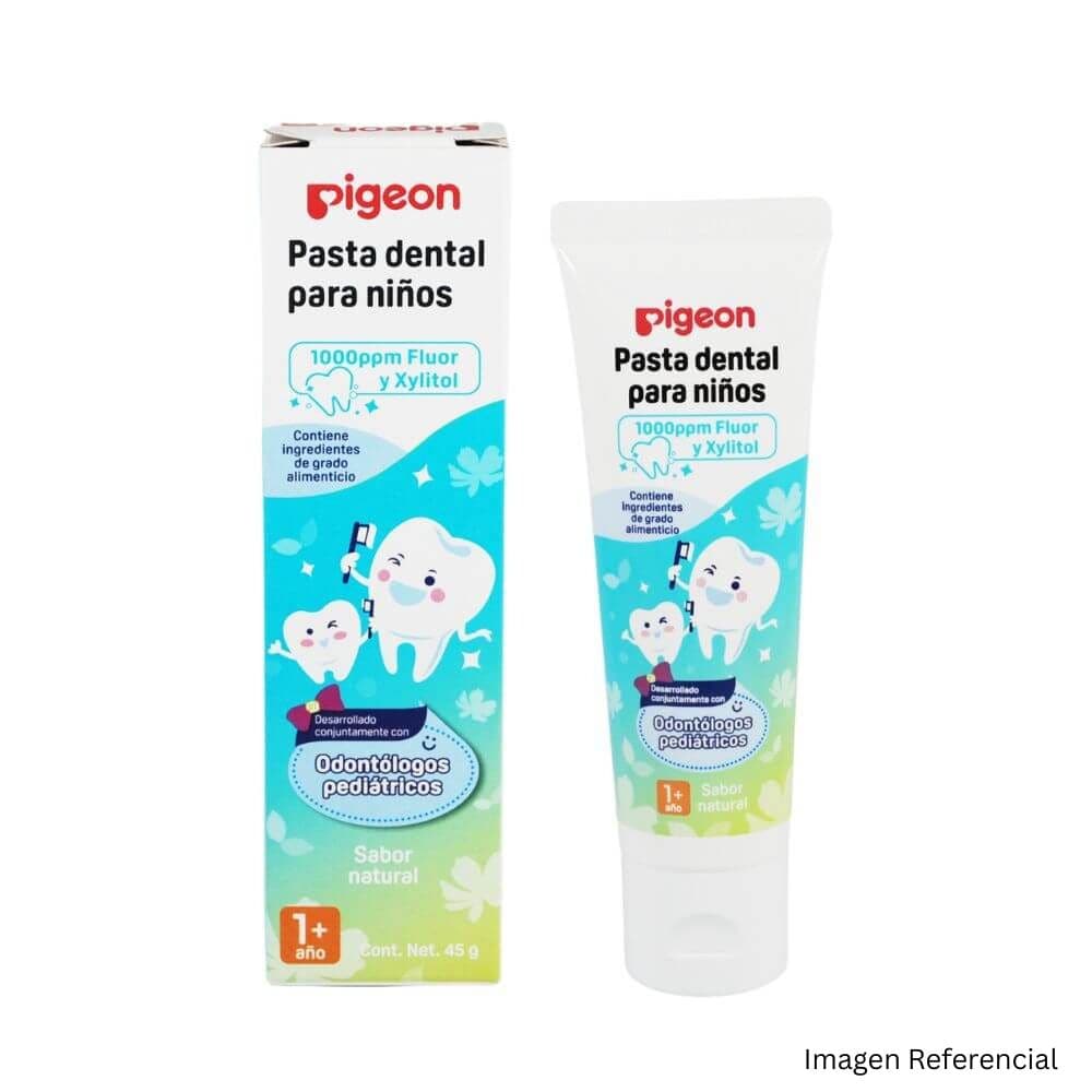 Pigeon Cuidado Personal Pasta Dental Para Niños Sabor Natural 45g - Pigeon